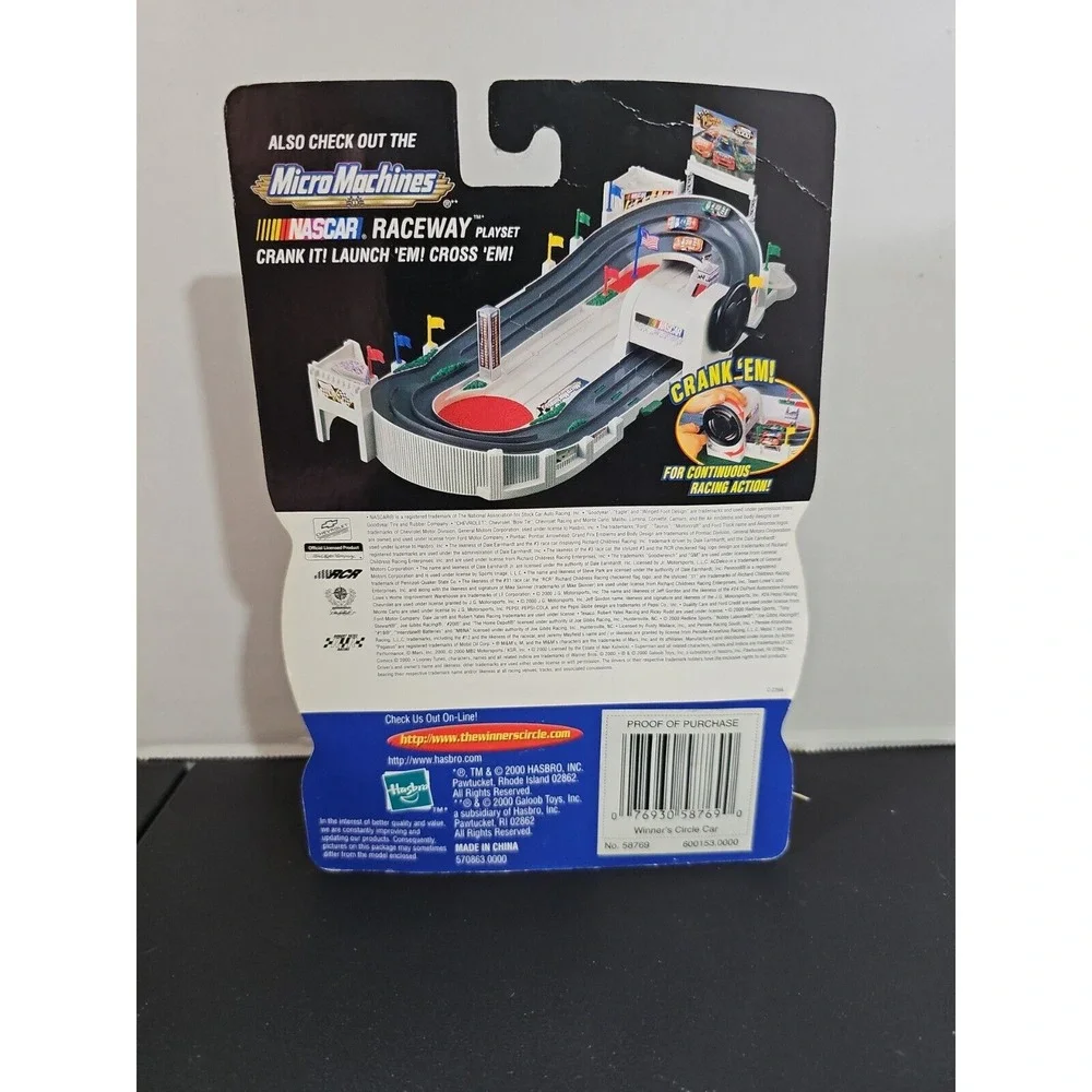 2000 Winners Circle 1/64 Dale Earnhardt Jr #8 Monte Carlo and Trading Card
